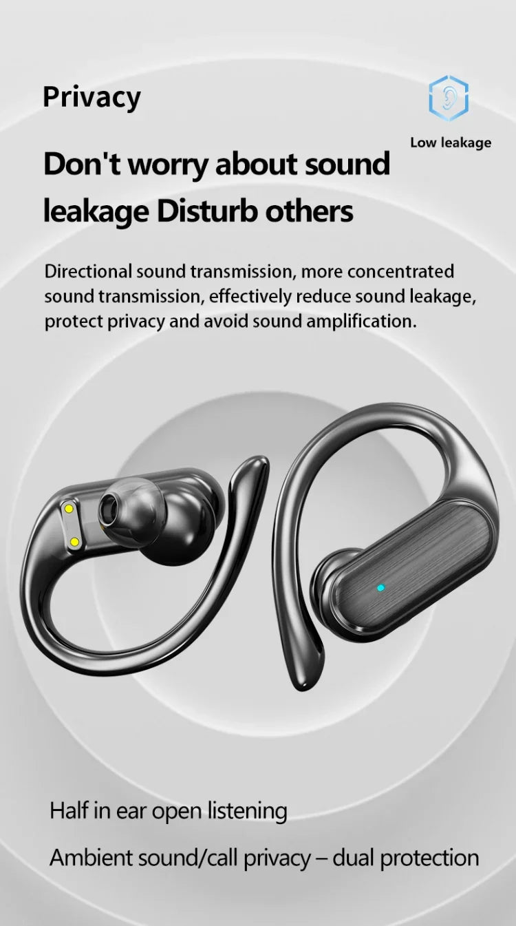 For CB&JBL Bluetooth TWS Wireless Earphones A520 Auricles Headphones EarHooks Game Headset Sports Touch Control Earbuds with Mic