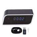 WiFi Camera Clock Wireless Camera FHD WiFi Camera Clock Indoor Wireless Security Camera with LED Time Display Motion Detection