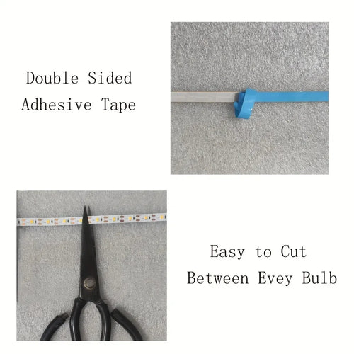 1M LED Night Lamp USB Motion Sensor Dimming LED Strip Lights Nightlights TV Backlight Kitchen Hand Sweep Waving Tape Diode