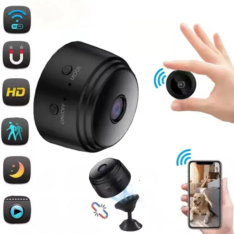 A9 Camera HD Wireless Network WIFI Home Camera Outdoor Sports Night Vision Infrared Camera Wifi Mini Cameras Smart Home