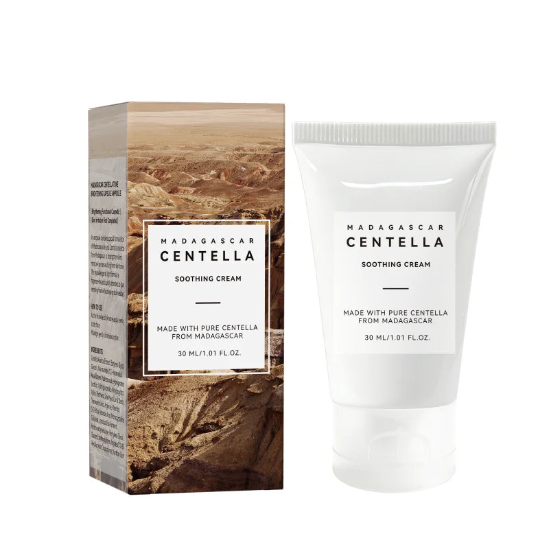 Centella Asiatica Brightening Serum: Calms Irritation, Reduces Breakouts, Balances Sebum & Diminishes Dark Marks for Clear Skin.