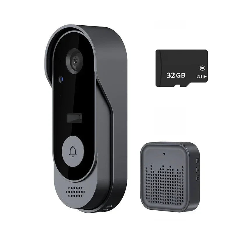 Tuya Doorbell With Camera Wireless Home Video Doorbell WIFI HD Outdoor Waterproof Door Bell Camera Security Video Intercom IR