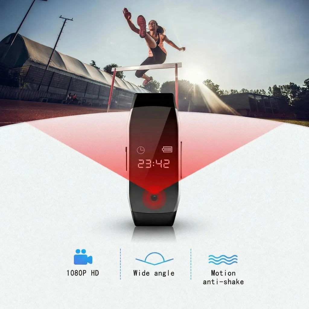 Mini Camera Smart Watch Voice Video Recorder 1080P HD DV Professional Digital Wireless Cam for Business/Home/Office/Sport