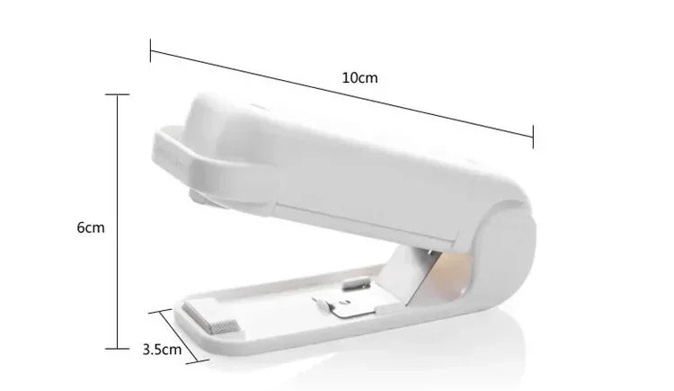 1PC Mini Heat Bag Packaging Sealer Portable Plastic Bag Clip Sealing Machine Food Storage Seal Snack Sealing Kitchen Gadgets
