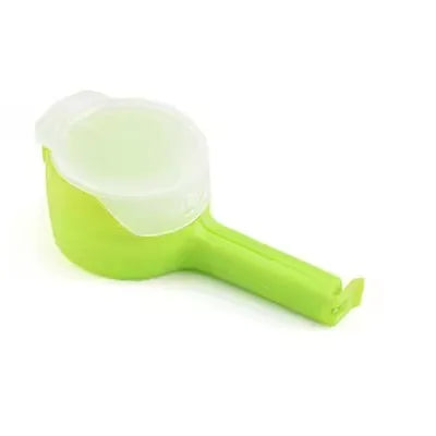 Kitchen Bag Clips For Food Storage Sealing Clips With Pour Spouts Food Sealing Plastic Cat Dog Food Storage Organizer