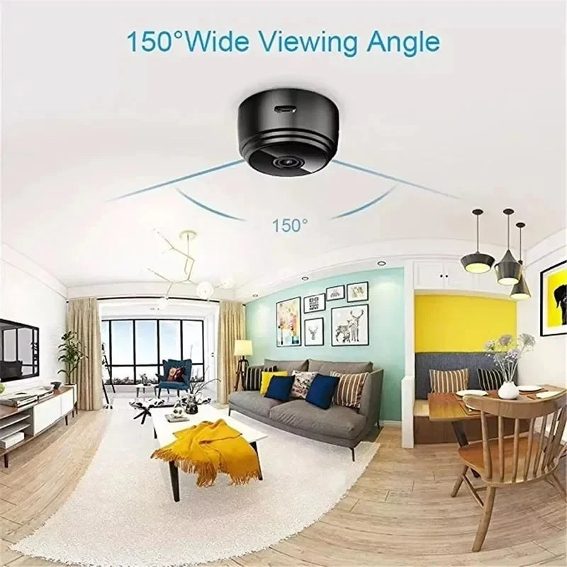 A9 Camera HD Wireless Network WIFI Home Camera Outdoor Sports Night Vision Infrared Camera Wifi Mini Cameras Smart Home