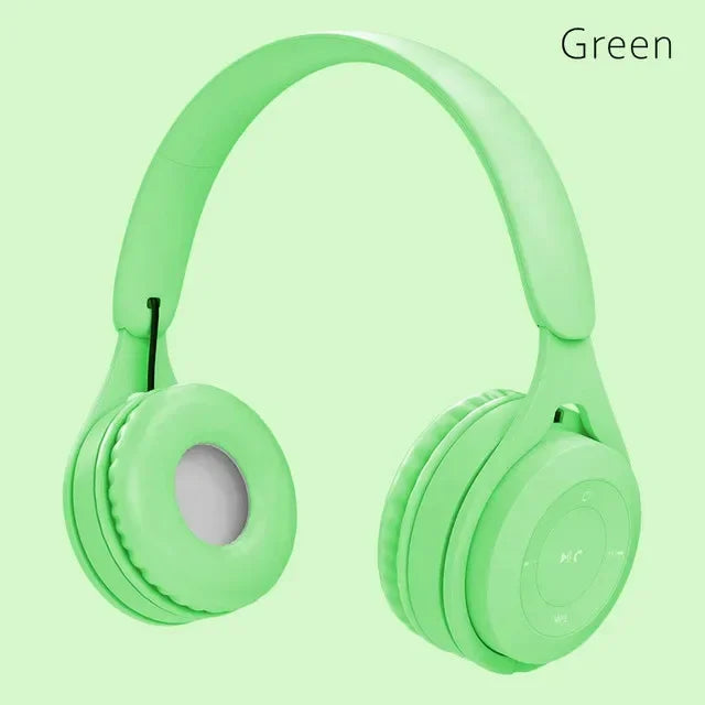 Hifi Sound Bluetooth Headphones Wireless Over-Ear Headsets with Microphone Noise Reduction Comfortable for Travel And Home Use