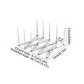 Pot Lid Rack Pan Lid Organizer Retractable Foldable Stainless Steel Plate Dish Holder Shelf Tableware Storage Kitchen Gadgets