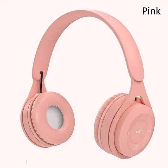 Hifi Sound Bluetooth Headphones Wireless Over-Ear Headsets with Microphone Noise Reduction Comfortable for Travel And Home Use